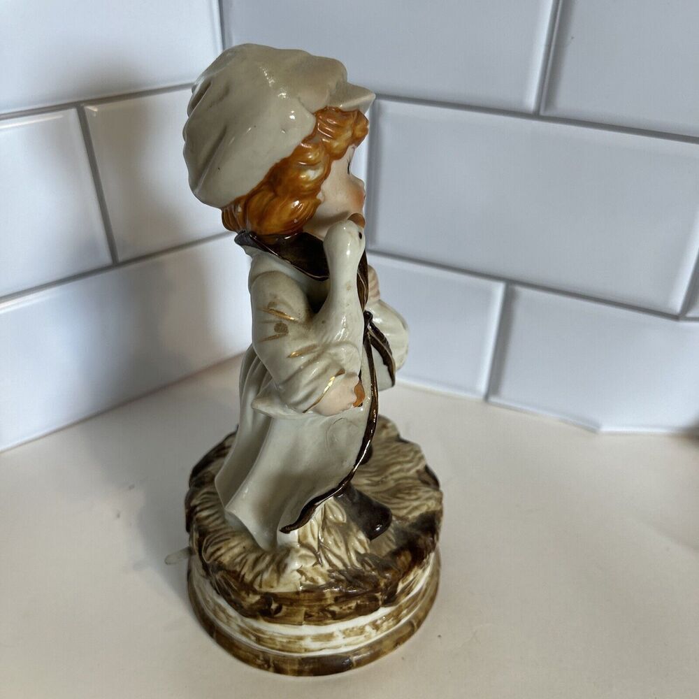 Vintage music box With Little Boy And Duck - The Way We Were - Picture 7 of 9